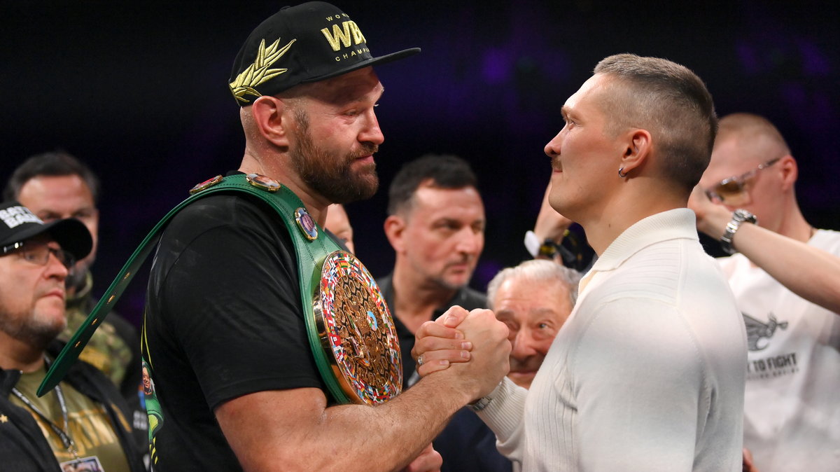 Tyson Fury i Ołeksandr Usyk