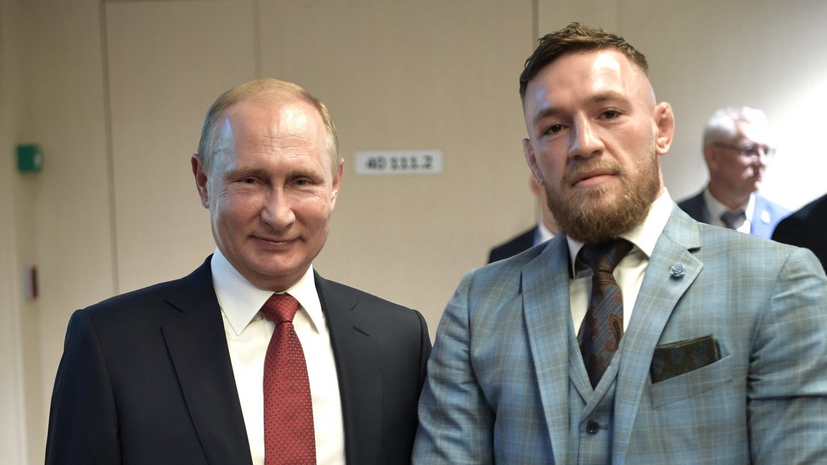Conor McGregor i Władimir Putin