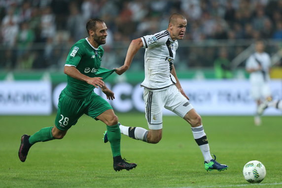 Pilka nozna. Ekstraklasa. Legia Warszawa - Lechia Gdansk. 01.10.2016