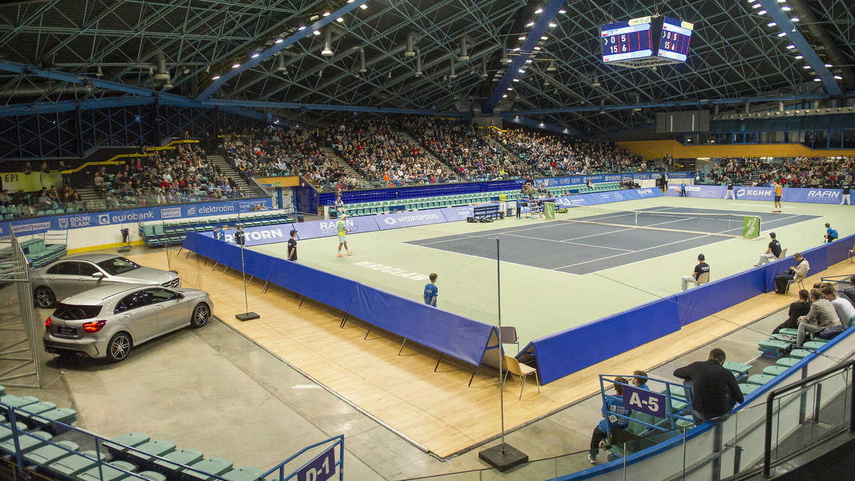 3000 widzów oglądało pojedynek Janowicz vs Melzer