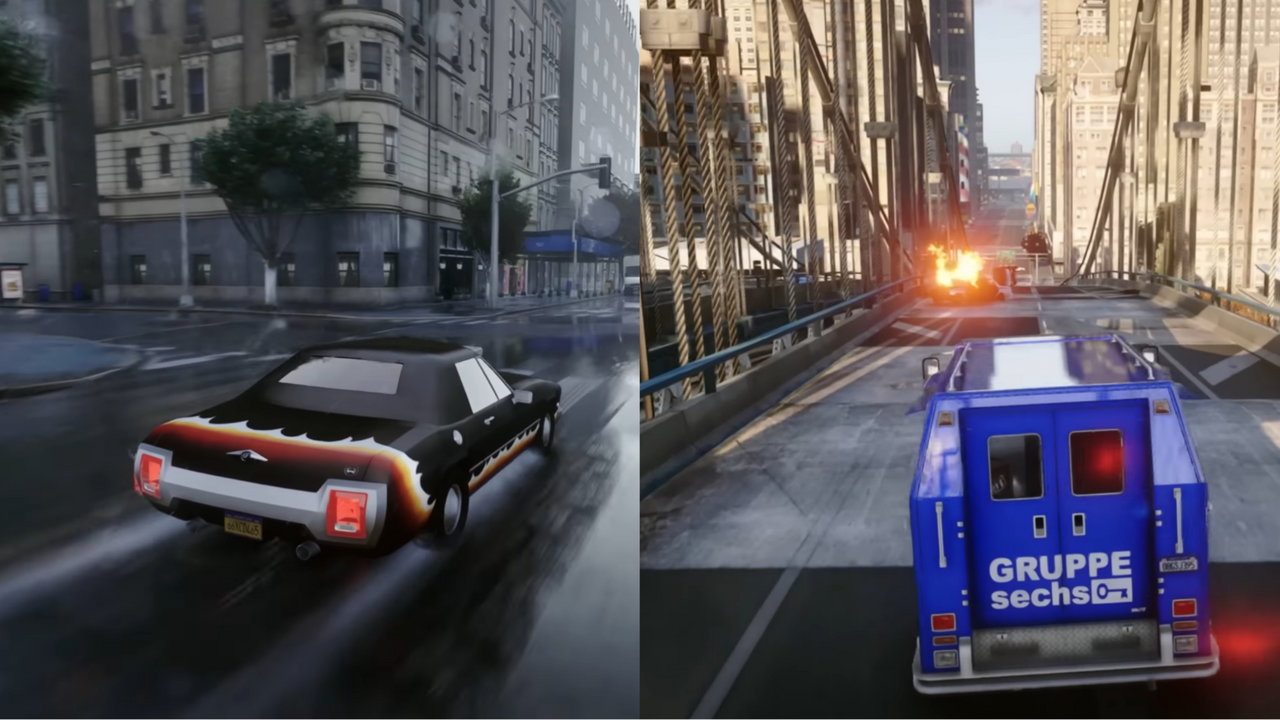 Tak mógłby wyglądać remake GTA III na Unreal Engine 5. Co za jakość