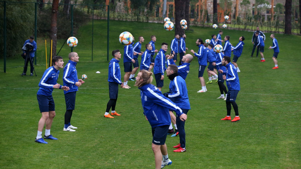 Trening Lecha Poznań w Belek