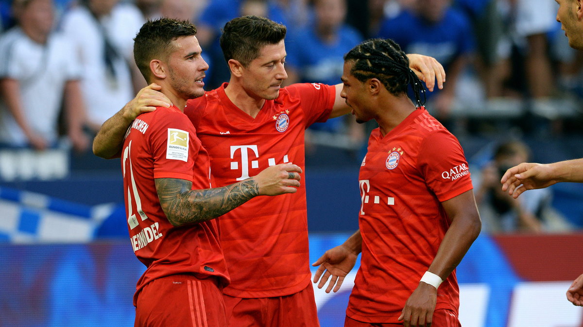 Lucas Hernandez, Robert Lewandowski i Serge Gnabry