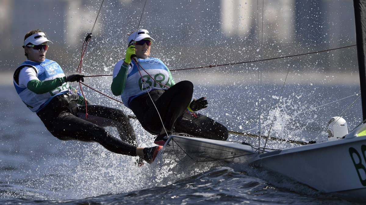 Martine Grael i Kahena Kunze