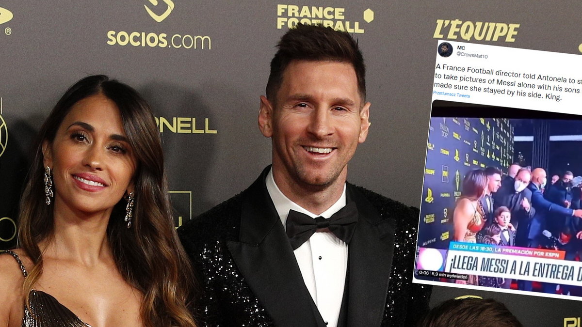 Leo Messi i jego żona Antonela Roccuzzo