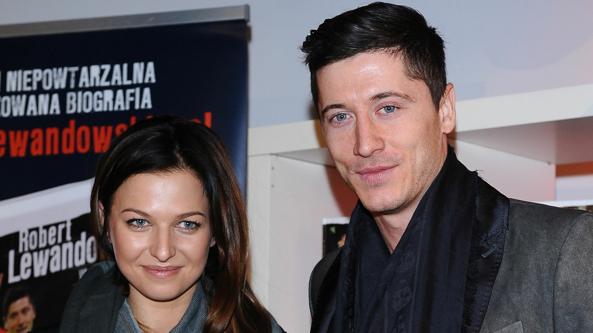 Robert Lewandowski i Anna Lewandowska