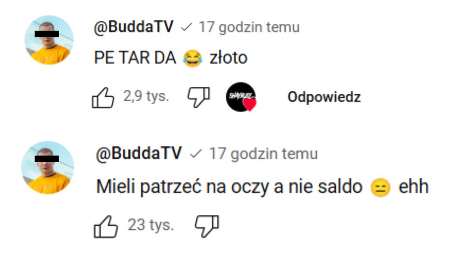 Kamil L. ps. Budda i jego wpisy na YouTubie