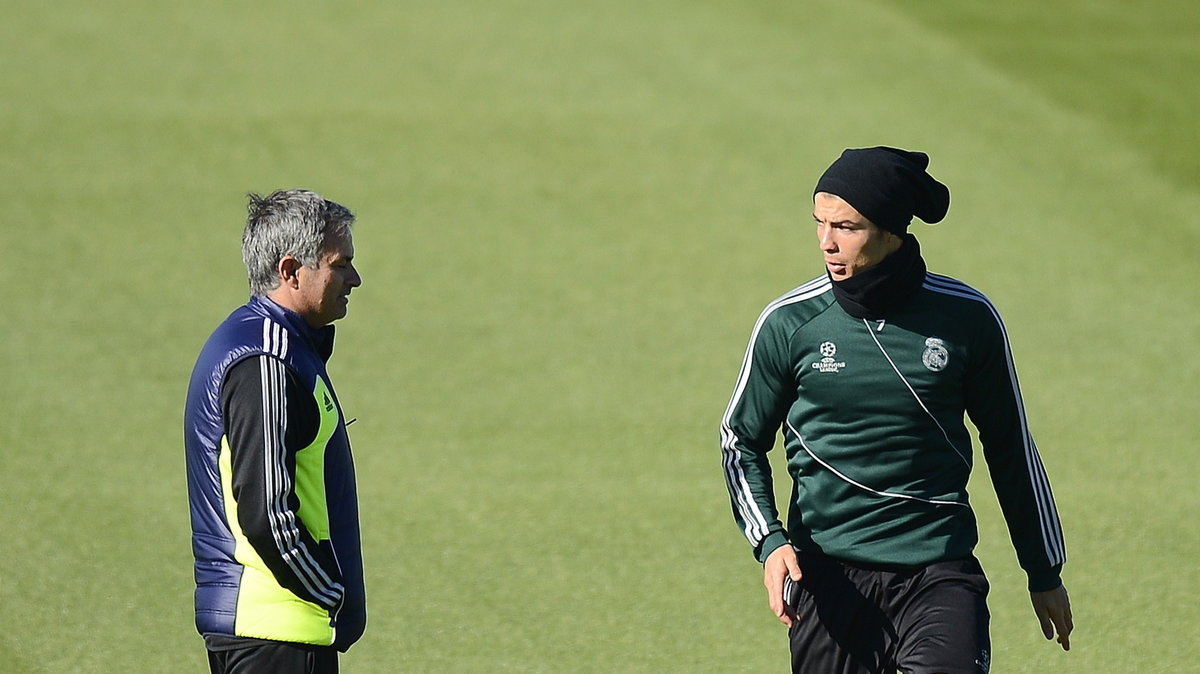 Jose Mourinho i Cristiano Ronaldo