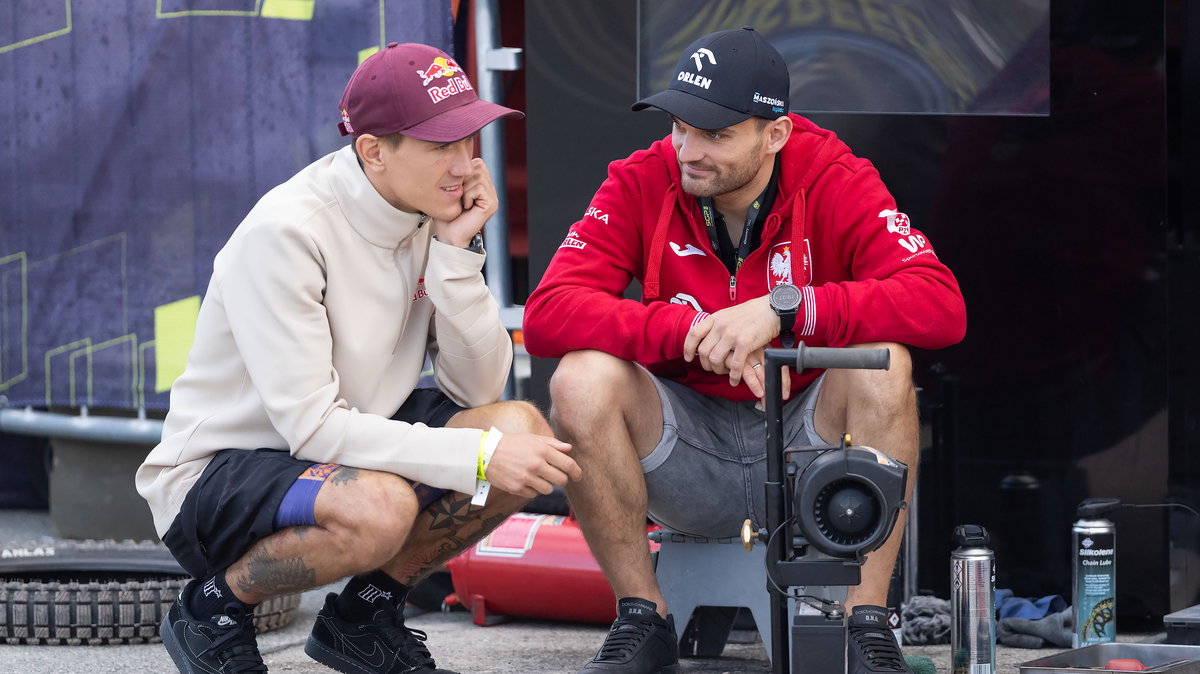 Maciej Janowski i Bartosz Zmarzlik