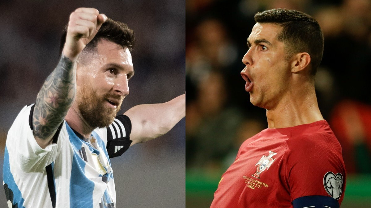 messi ronaldo szachy