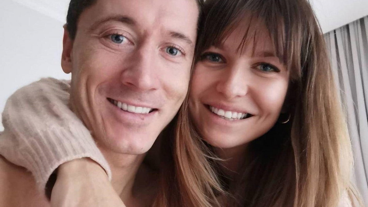 Robert Lewandowski i Anna Lewandowska