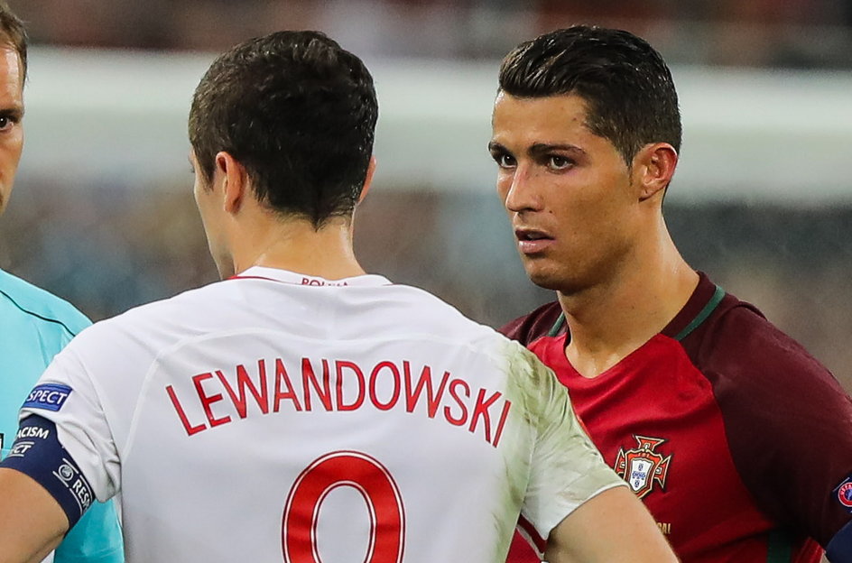 Robert Lewandowski i Cristiano Ronaldo