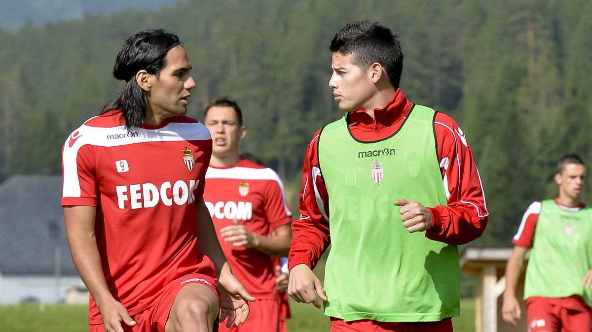 Radamel Falcao i James Rodriguez