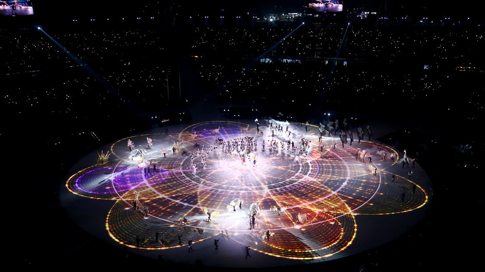 epa06508053 - SOUTH KOREA PYEONGCHANG 2018 OLYMPIC GAMES (Opening Ceremony - PyeongChang 2018 Olympic Games)