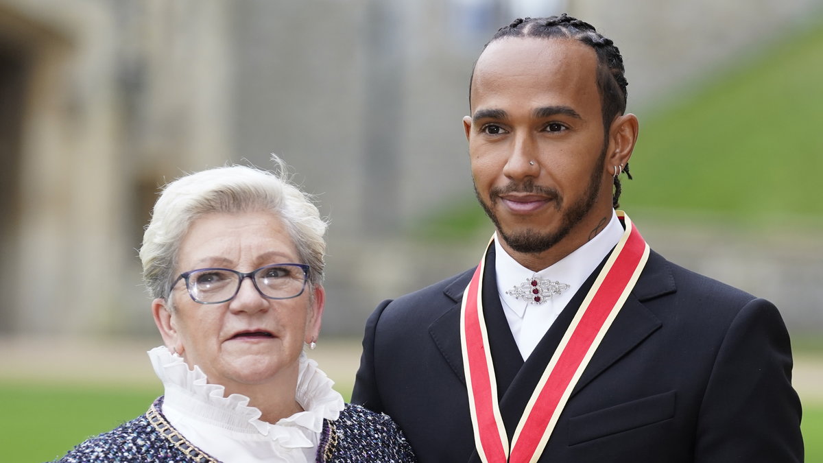 Lewis Hamilton i Carmen Lockhart