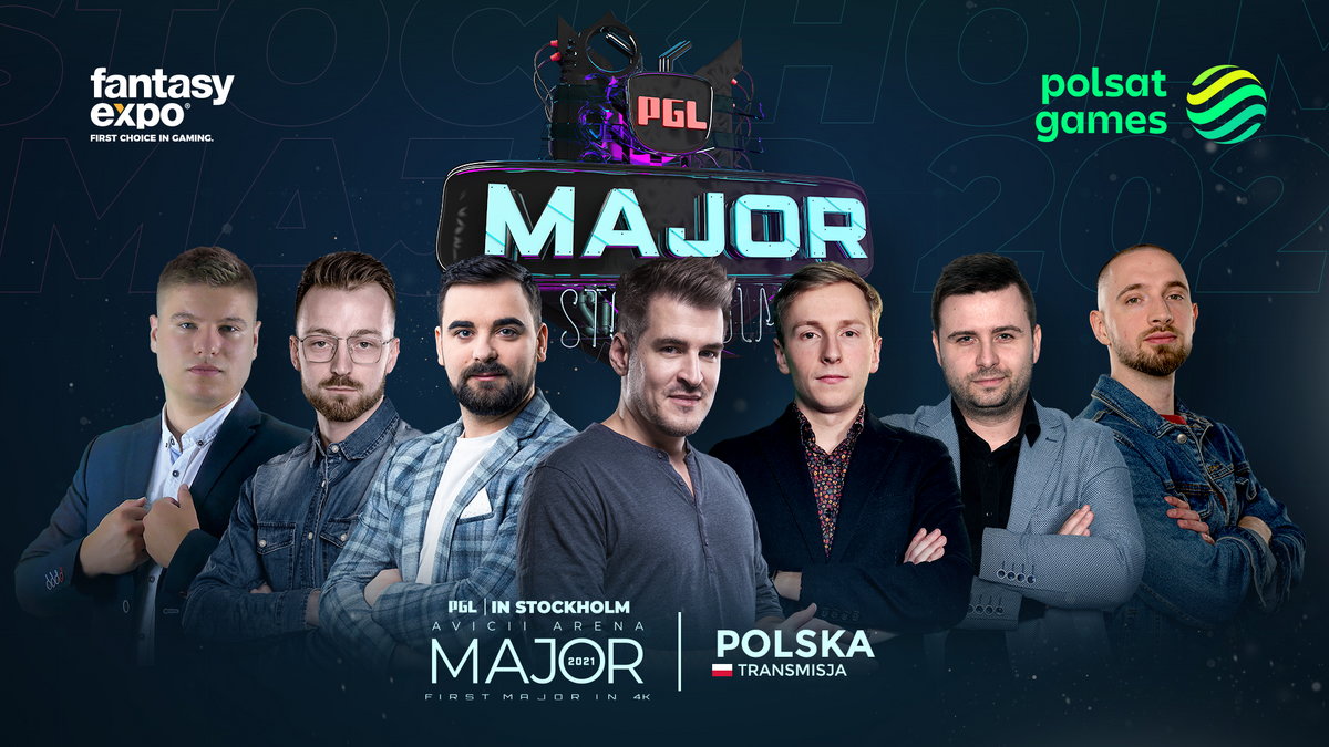 Polska ekipa komentatorska PGL Major Stockholm