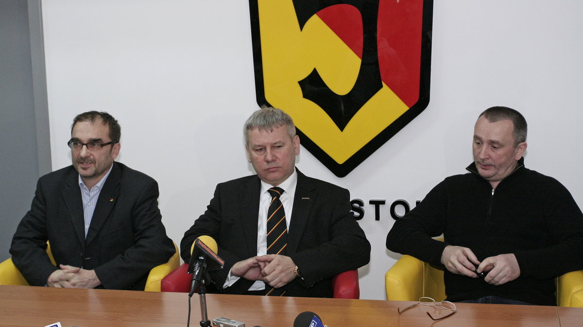 PIŁKA NOŻNA SSA JAGIELLONIA BIAŁYSTOK KONFERENCJA KORUPCJA