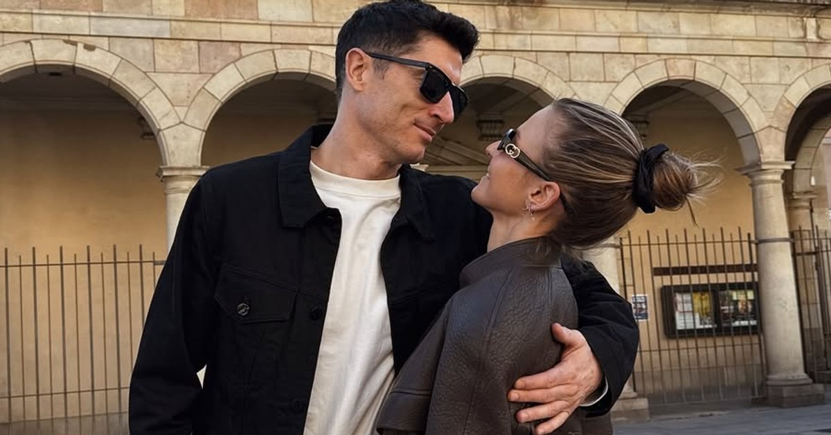 Młodsza córka Lewandowskich skradła show. Uroczy kadr