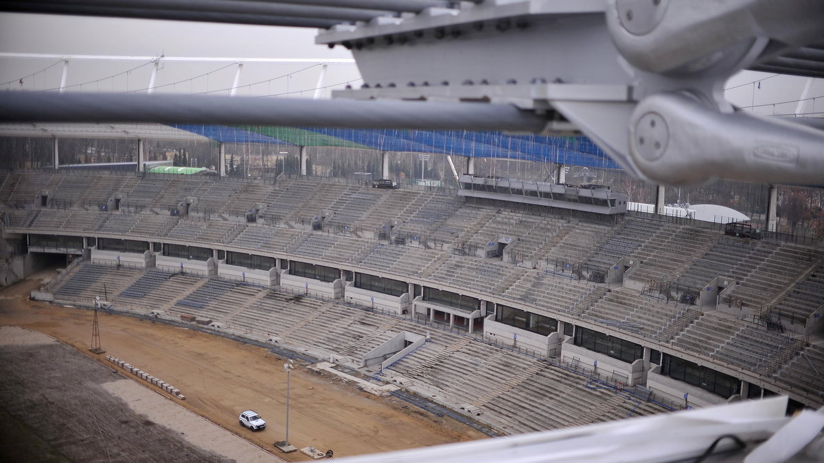 KONFERENCJA RUCHU CHORZOW NA STADIONIE SLASKIM 