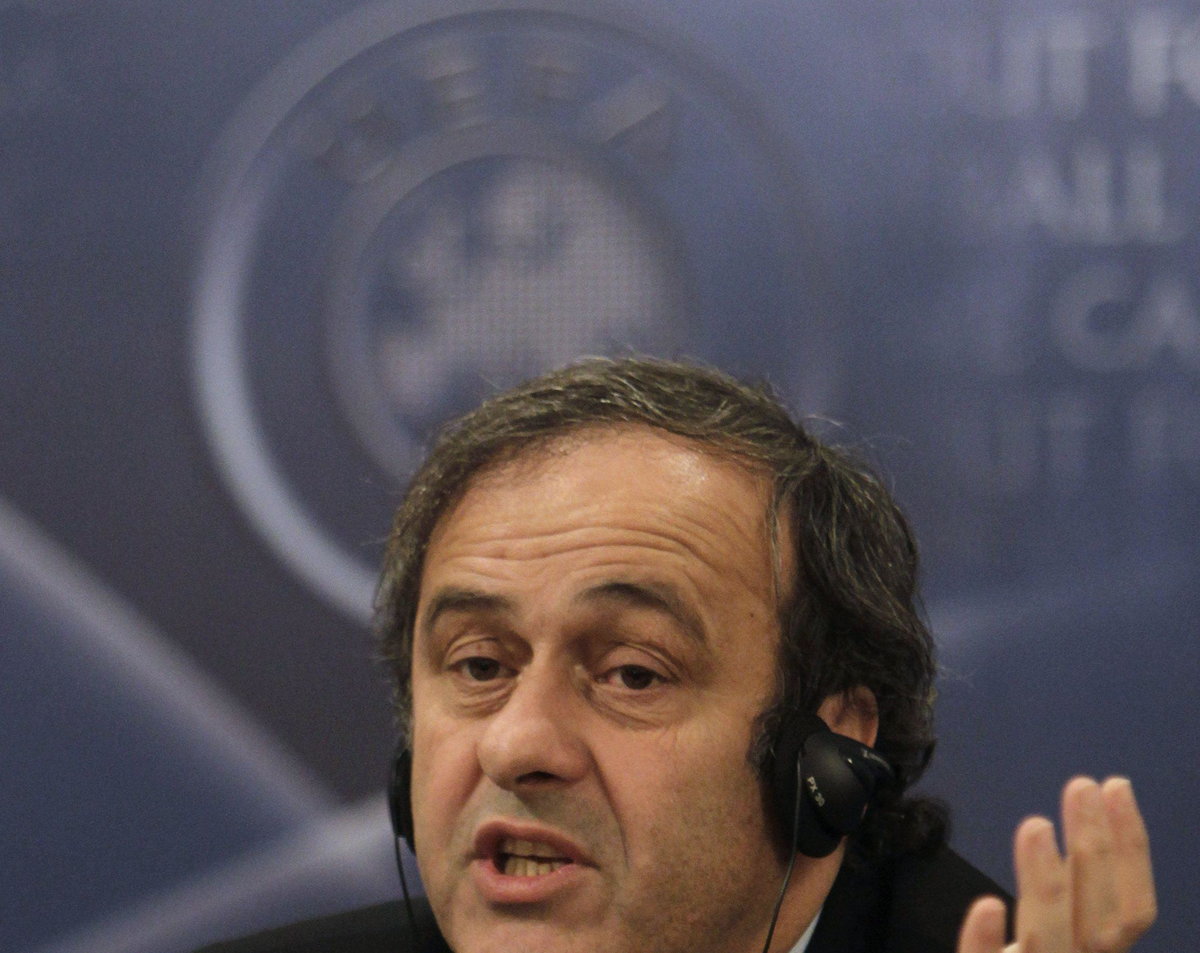 Michel Platini, szef UEFA