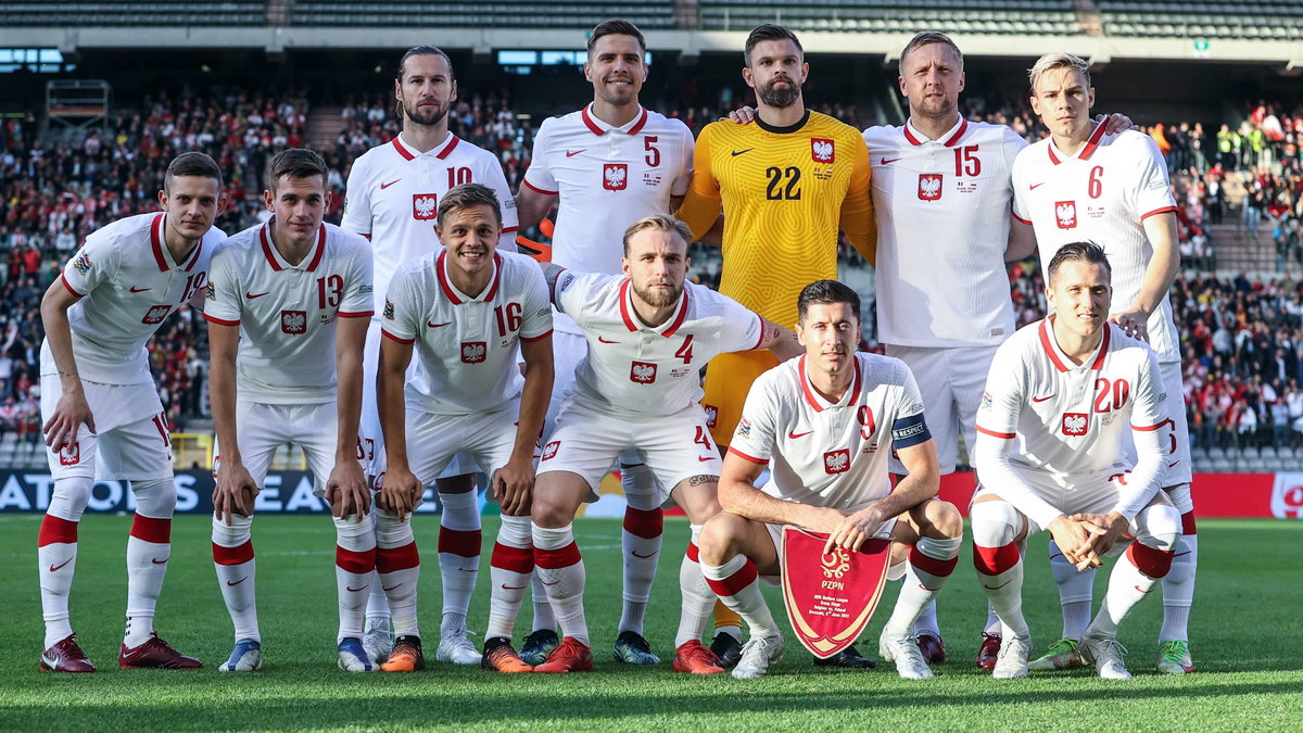 08.06.2022 BELGIA - POLSKA LIGA NARODOW UEFA 2022 PILKA NOZNA