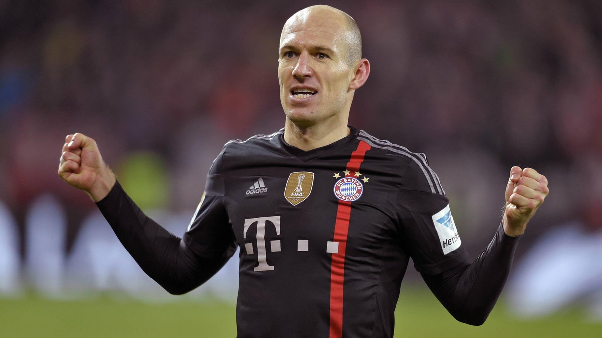 Arjen Robben zadowolony z dobrego zdrowia
