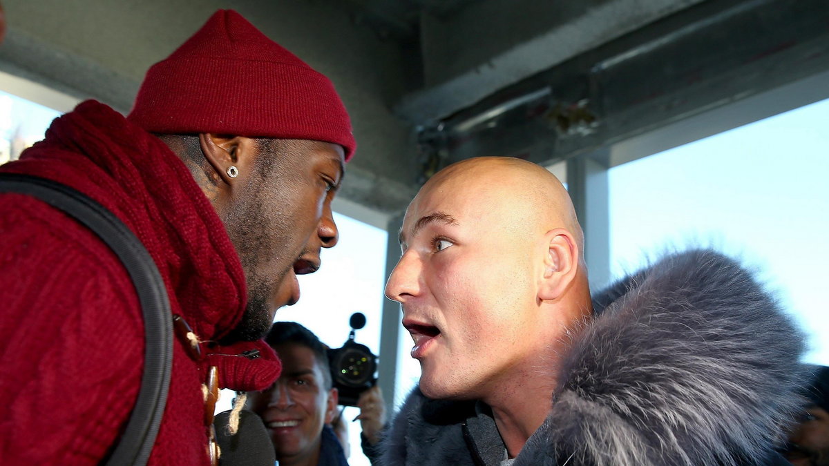 Deontay Wilder & Artur Szpilka Pose Atop Four World Trade Center