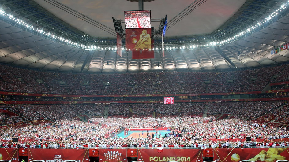 Narodowe szaleństwo na stadionie