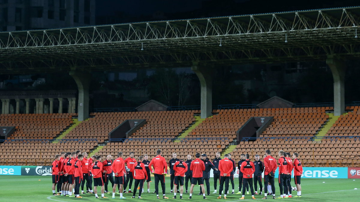 Trening reprezentacji Polski