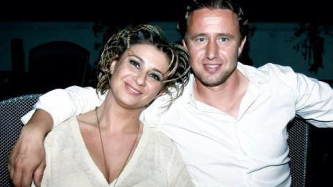 Anamaria Prodan z mężem