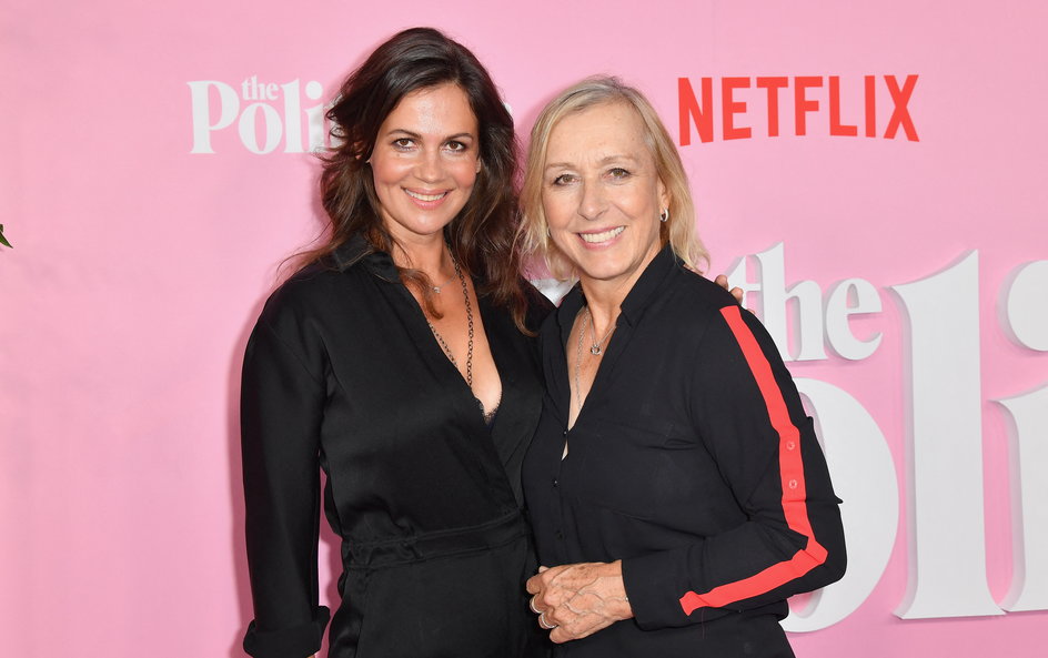 Julia Lemigowa i Martina Navratilova