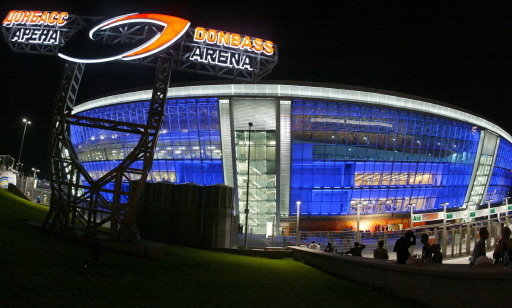 Stadion Donbas Arena w Doniecku