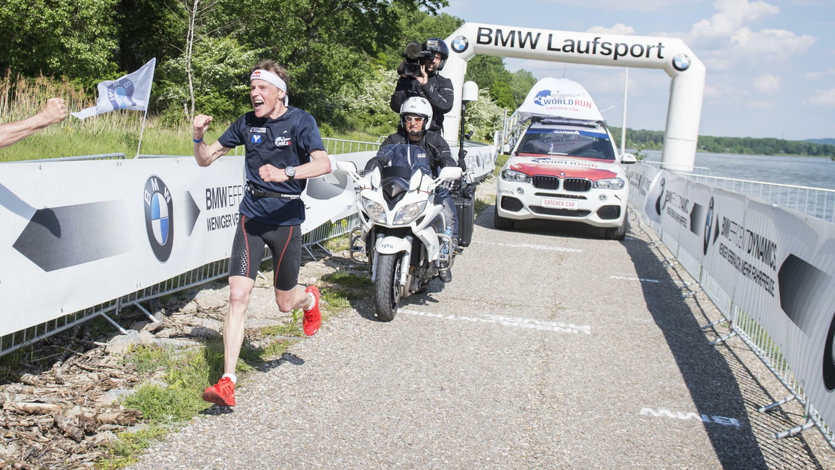 Andreas Goldberger przebiegł prawie 42 km