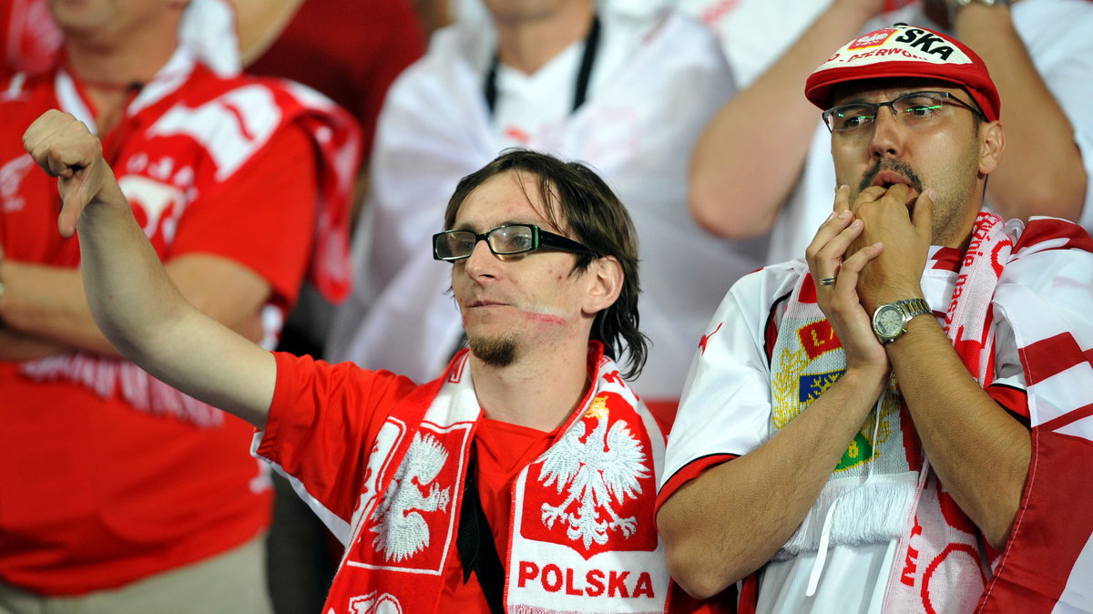 PIŁKARSKIE EURO2008 POLSCY KIBICE