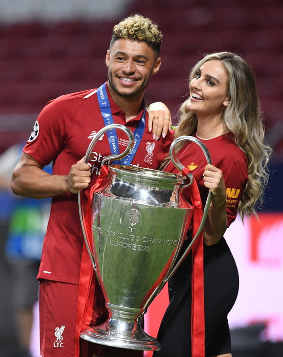 Alex Oxlade-Chamberlain z dziewczyną Perrie Edwards