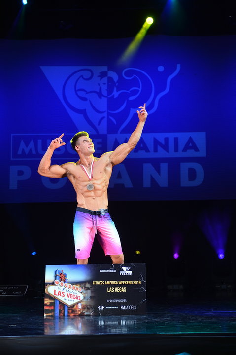 Adrian Suchecki - zwycięzca Musclemania Poland 2019