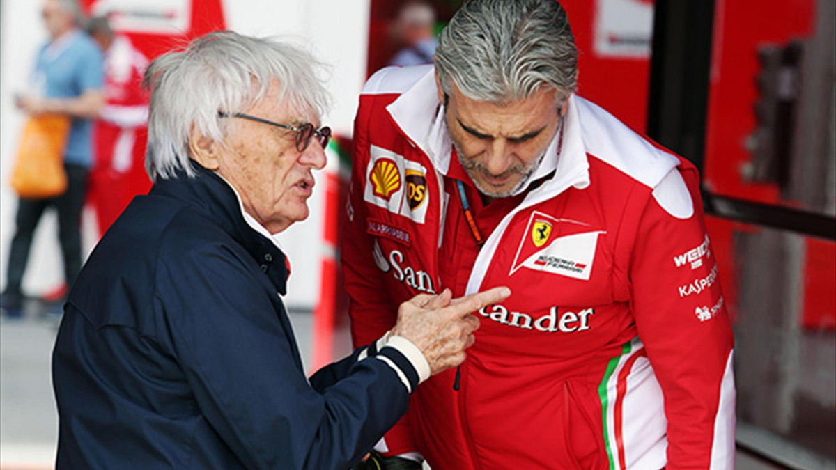 Ecclestone: myślę, że Mercedes pomógł Ferrari z silnikami
