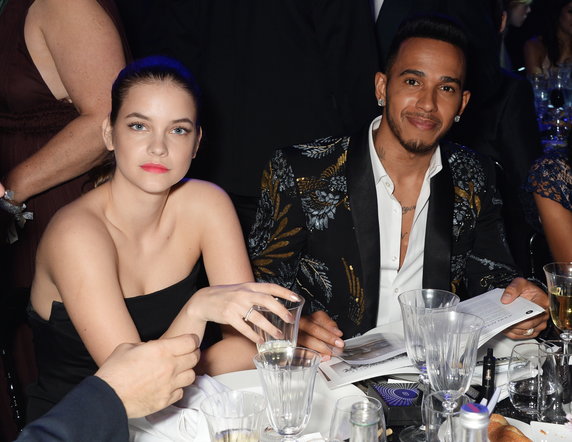 Barbara Palvin, Lewis Hamilton