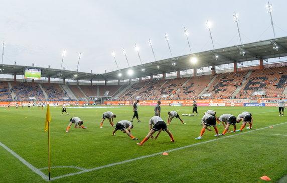 PIŁKA NOŻNA LIGA POLSKA KGHM ZAGŁĘBIE LUBIN LECH POZNAŃ