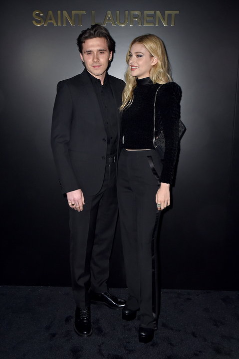 Brooklyn Beckham ze swoją dziewczyną Nicolą Peltz w 2020 roku