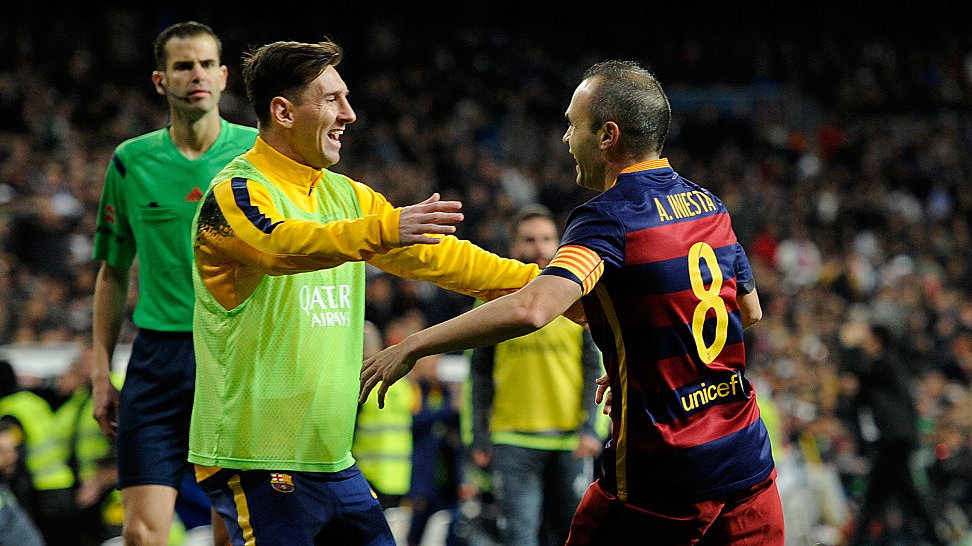 Lionel Messi i Andres Iniesta