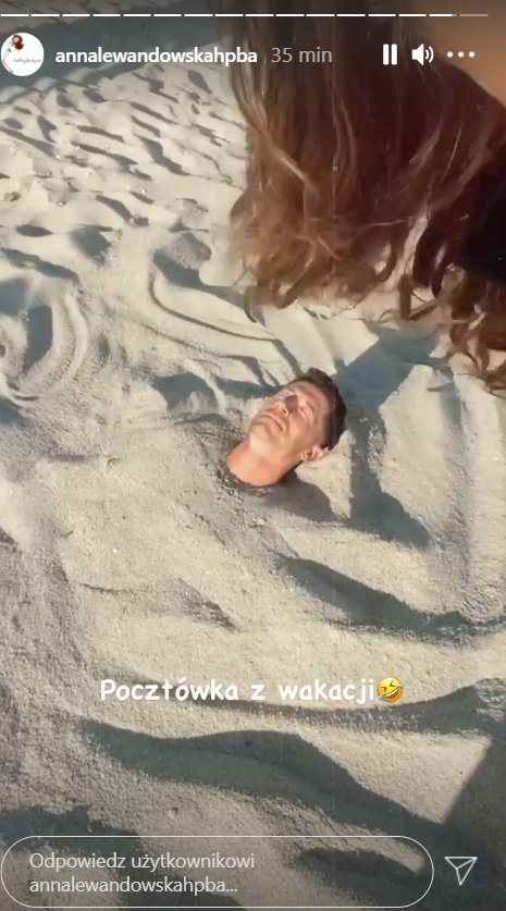 Anna Lewandowska na Instagramie