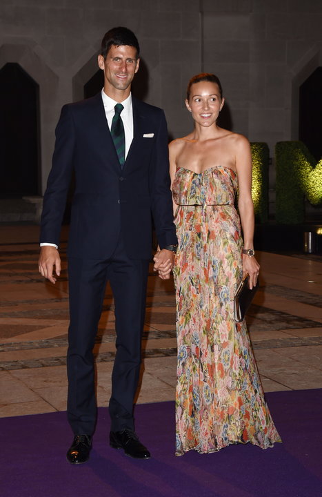 Novak Djoković  i Jelena Ristić