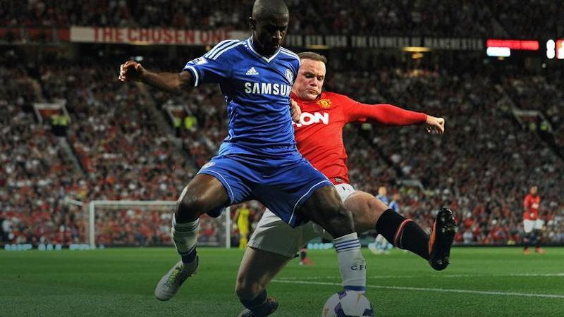 Ramires i Wayne Rooney, fot. AFP