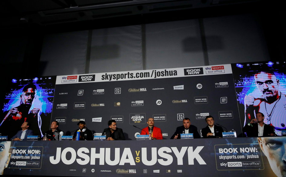 Anthony Joshua i Ołeksandr Usyk