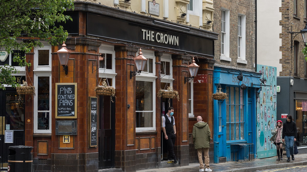 Pub The Crown w Londynie