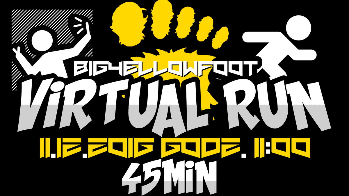 11 grudnia charytatywny BigYellowFoot Virtual Run