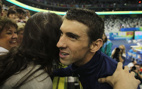 Michael Phelps i Nicole Johnson