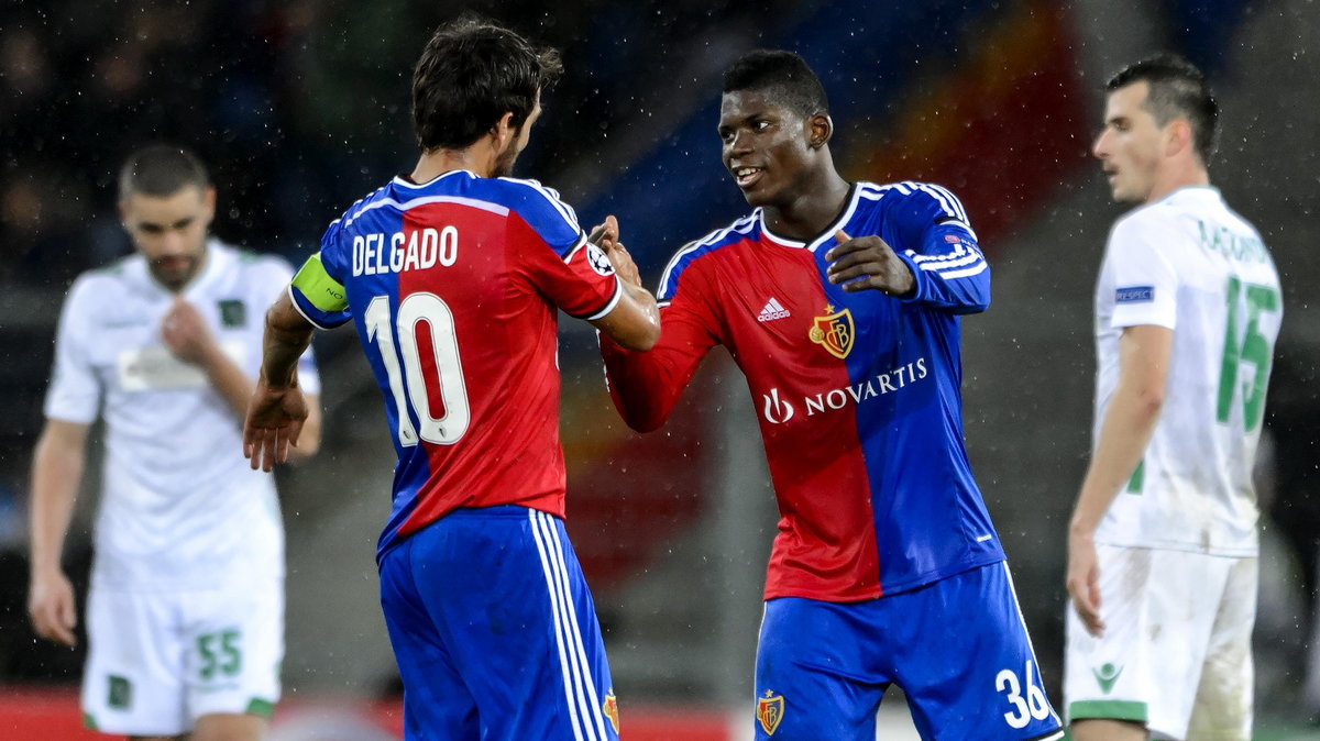 Matias Emilio Delgado, Breel Embolo, FC Basel, Łudogorec Razgrad