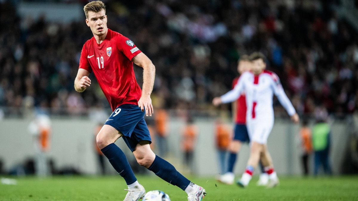 Alexander Sorloth otworzył wynik meczu z Gruzją